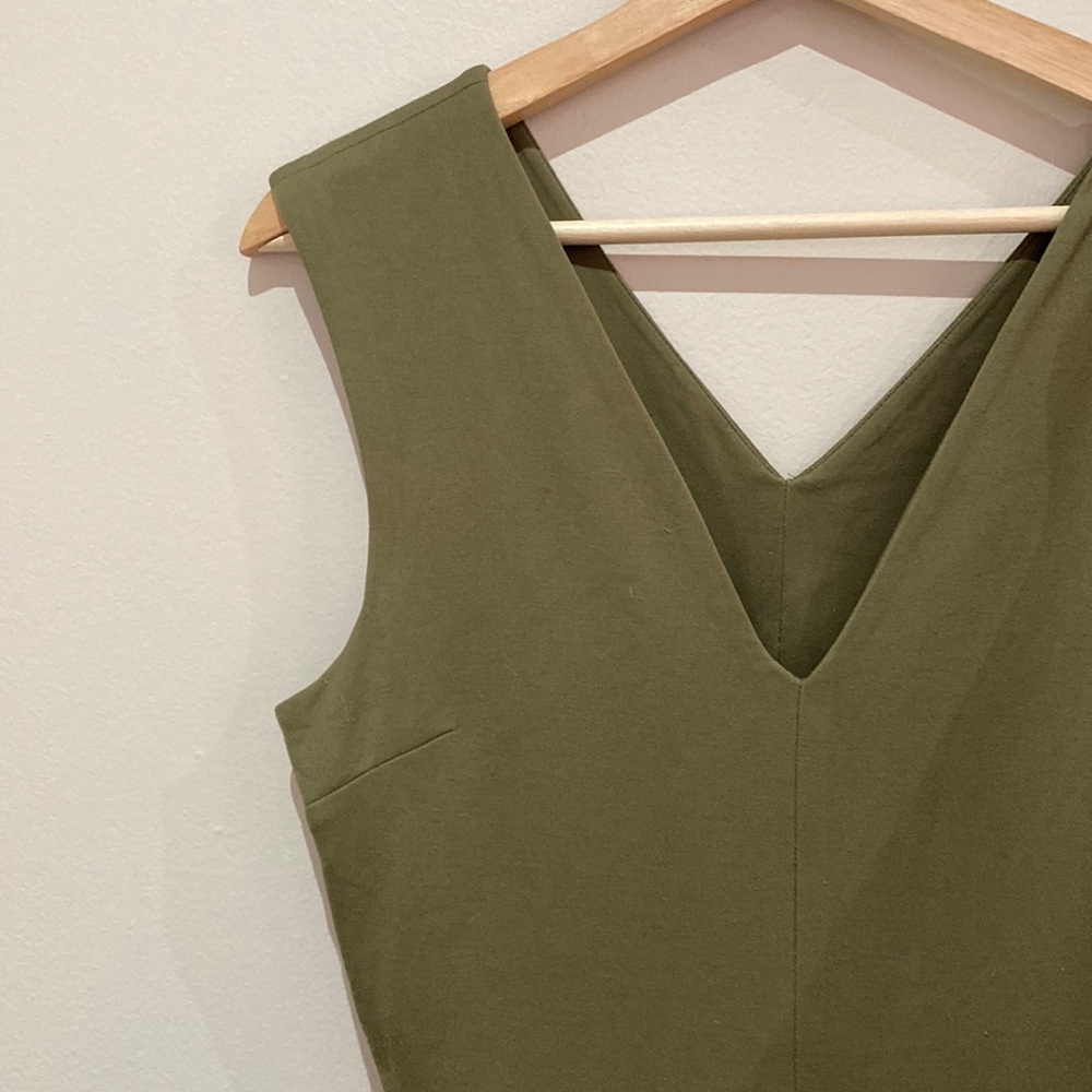 Lezze Olive Green Jumpsuit
